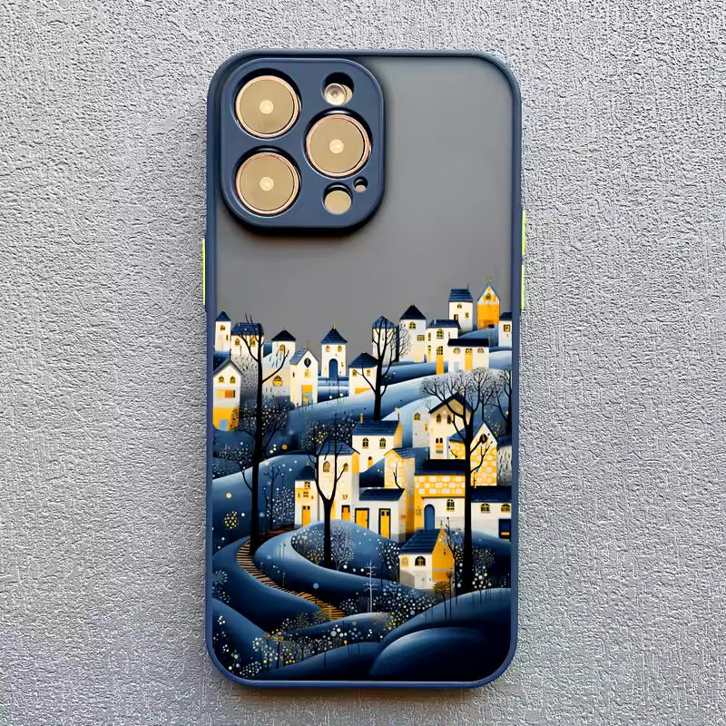 The Smitch Case™| Night snow forest landscape phone case