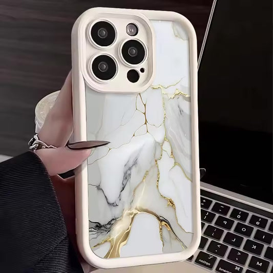 The Smitch Case™| Colored marble case for iPhone, soft silicone phone case, candy document